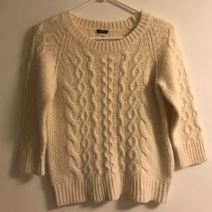💙 J. Crew Cable Knit Sweater